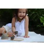 סט תה קלאסי מעץ