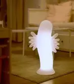 מנורת שמנטף מומינים גדולה על שלט רחוק