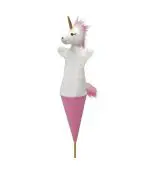 בובת - פופ אפ - על מקל - יוצאת מתוך קונוס