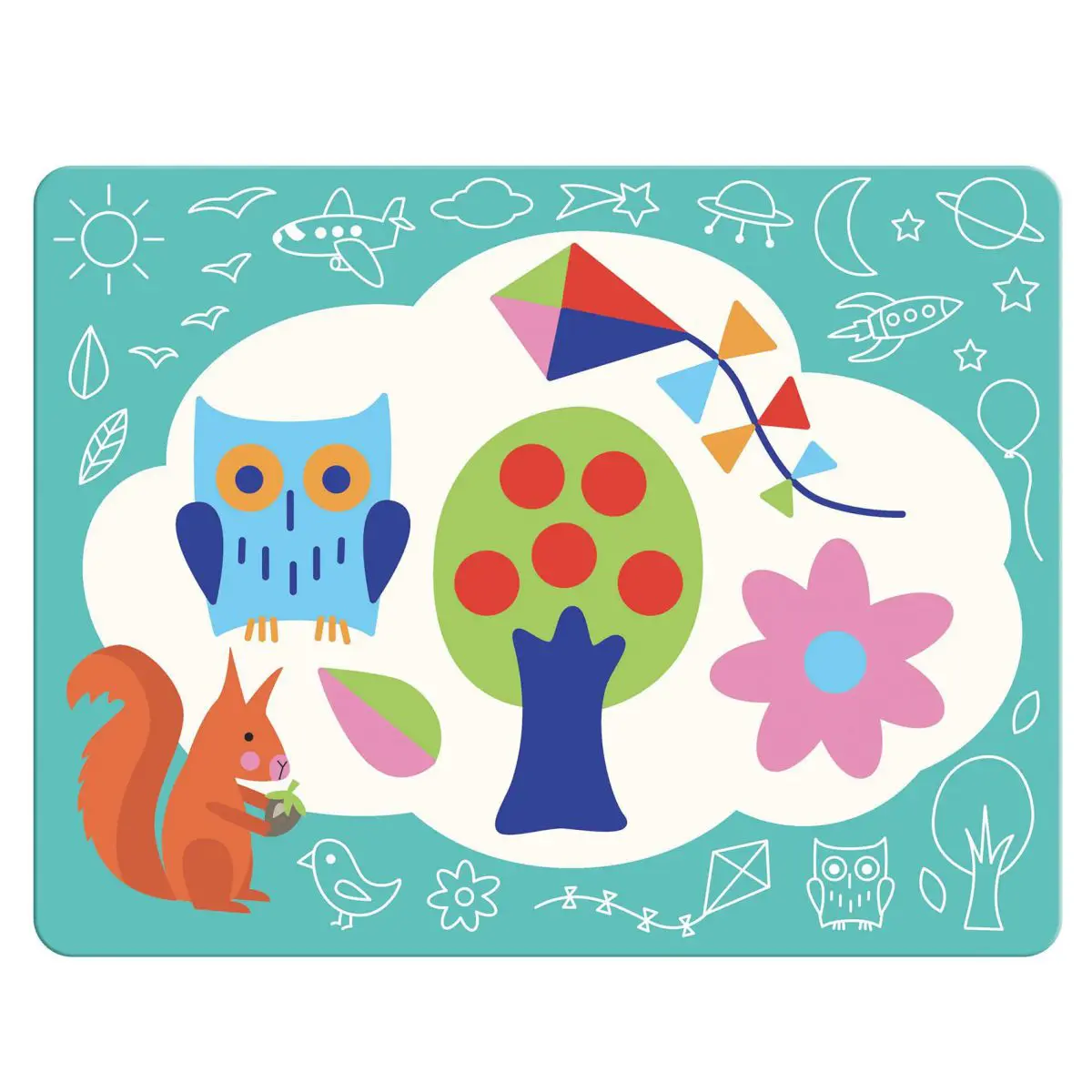 יצירה צביעה עם מים טוש קסם