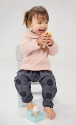 גלידות מעץ על סטנד