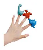 6 צבעי פעוטות - דינוזאורים