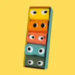 מארז חמישיית גרביים עיניים 38-45