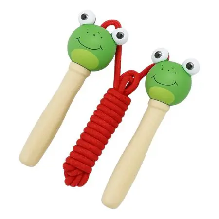 חבל קפיצה חיות מעץ