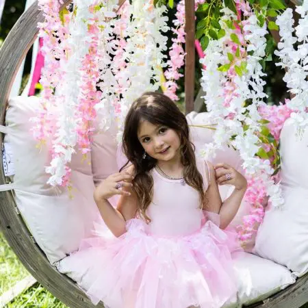 תחפושת 4/6 - פרפר מרפרף ורוד (חצאית וכנפיים)