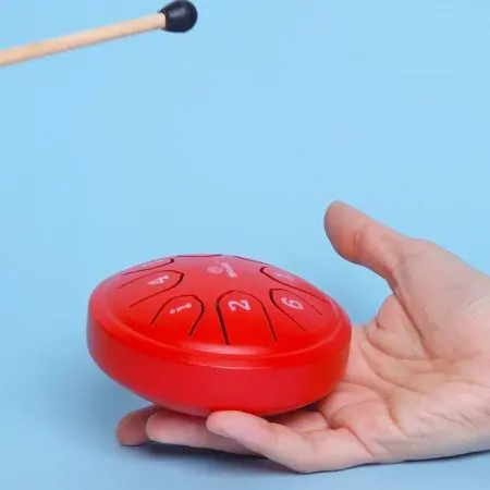 תוף לשוניות אדום קטן