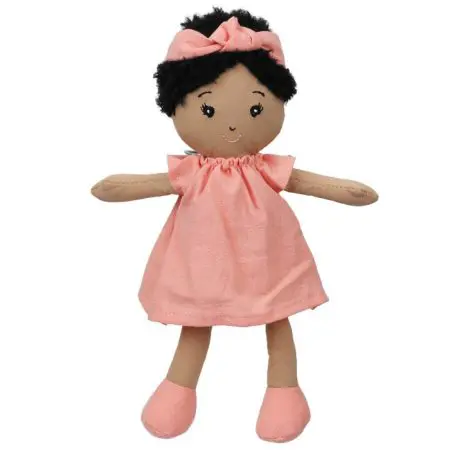 בובה ווילברי - ילדה שמלה קורל