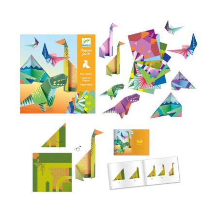 יצירה - אוריגמי דינוזאורים