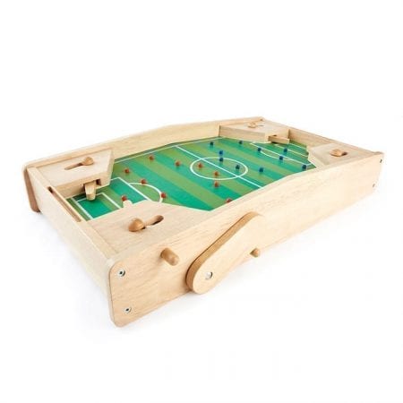 משחק עץ משולב כדורגל שולחני ופינבול