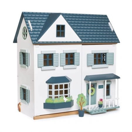 בית בובות מעץ כחול טנדר ליף