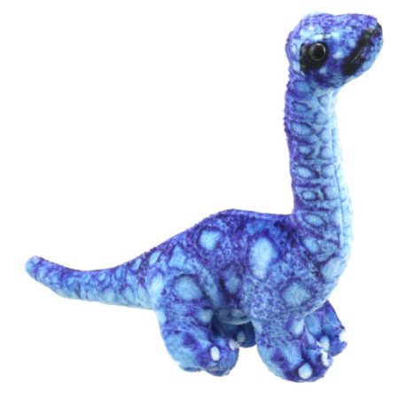 בובת אצבע - דינוזאור כחול (ברונטוזאורוס)