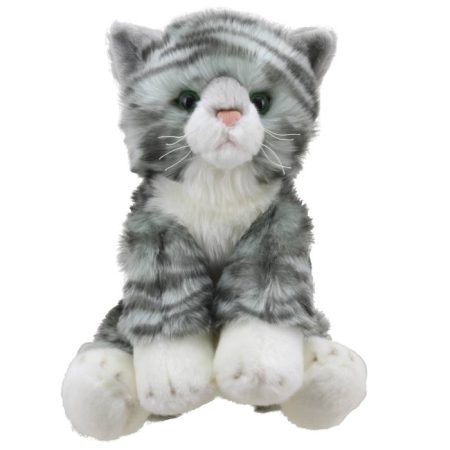 בובה ווילברי - חתול אפור טאבי