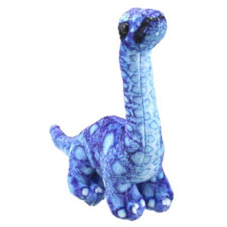 בובת אצבע - דינוזאור כחול (ברונטוזאורוס)