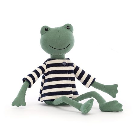 בובה רכה צפרדע לבושה