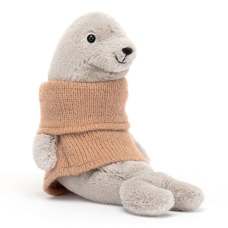 בובה - כלב ים בסוודר