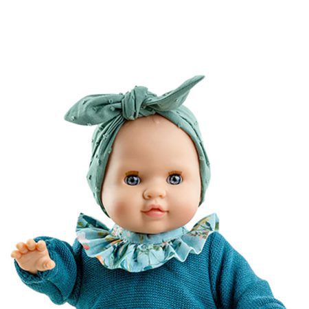 בובת תינוק רכה - ג'וליה סריג כחול