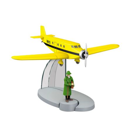 טין טין - מטוס צהוב בזיל בזרוב