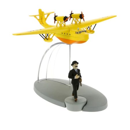 טין טין - מטוס ימי צהוב