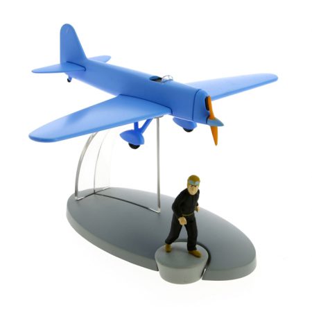 טין טין - מטוס כחול וורנר
