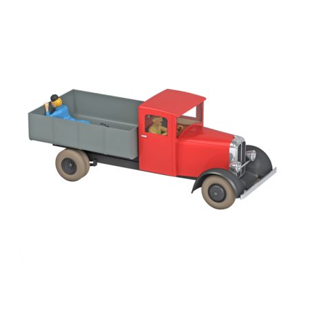 טין טין - מכונית אספנות המשאית האדומה