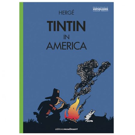 טין טין - ספר אספנות המסעות באמריקה כרך 3