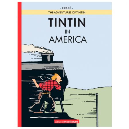 טין טין - ספר אספנות המסעות באמריקה כרך 1