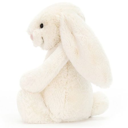 בובה - ארנב בשפול בינוני לבן שמנת