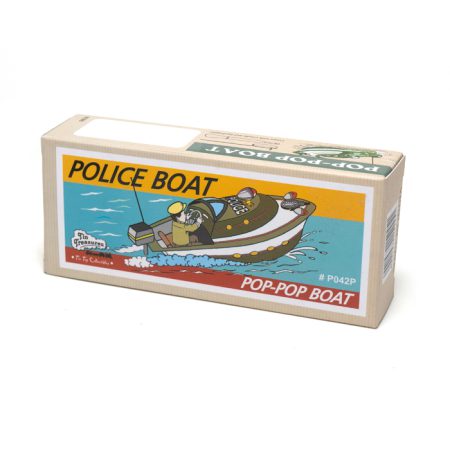צעצוע פח - סירה ליטו משטרה