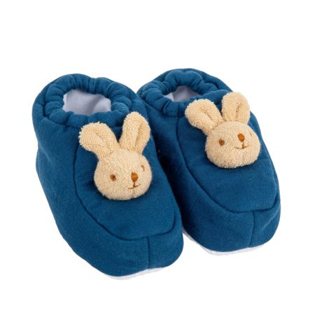 נעלי בית לתינוקות - ארנבים כחול