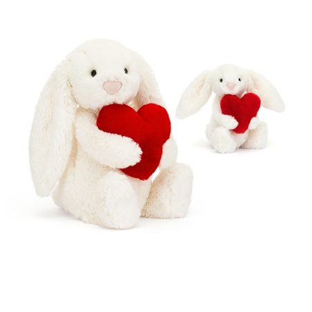 בובה ג׳ליקט - ארנב בשפול מחבק לב