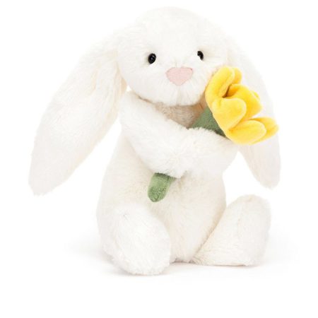 בובה ג׳ליקט - ארנב עם פרח קטן
