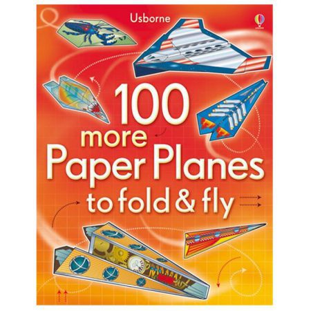 100 מטוסי נייר - כתום