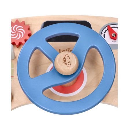 הגה עם לוח בקרה מעץ