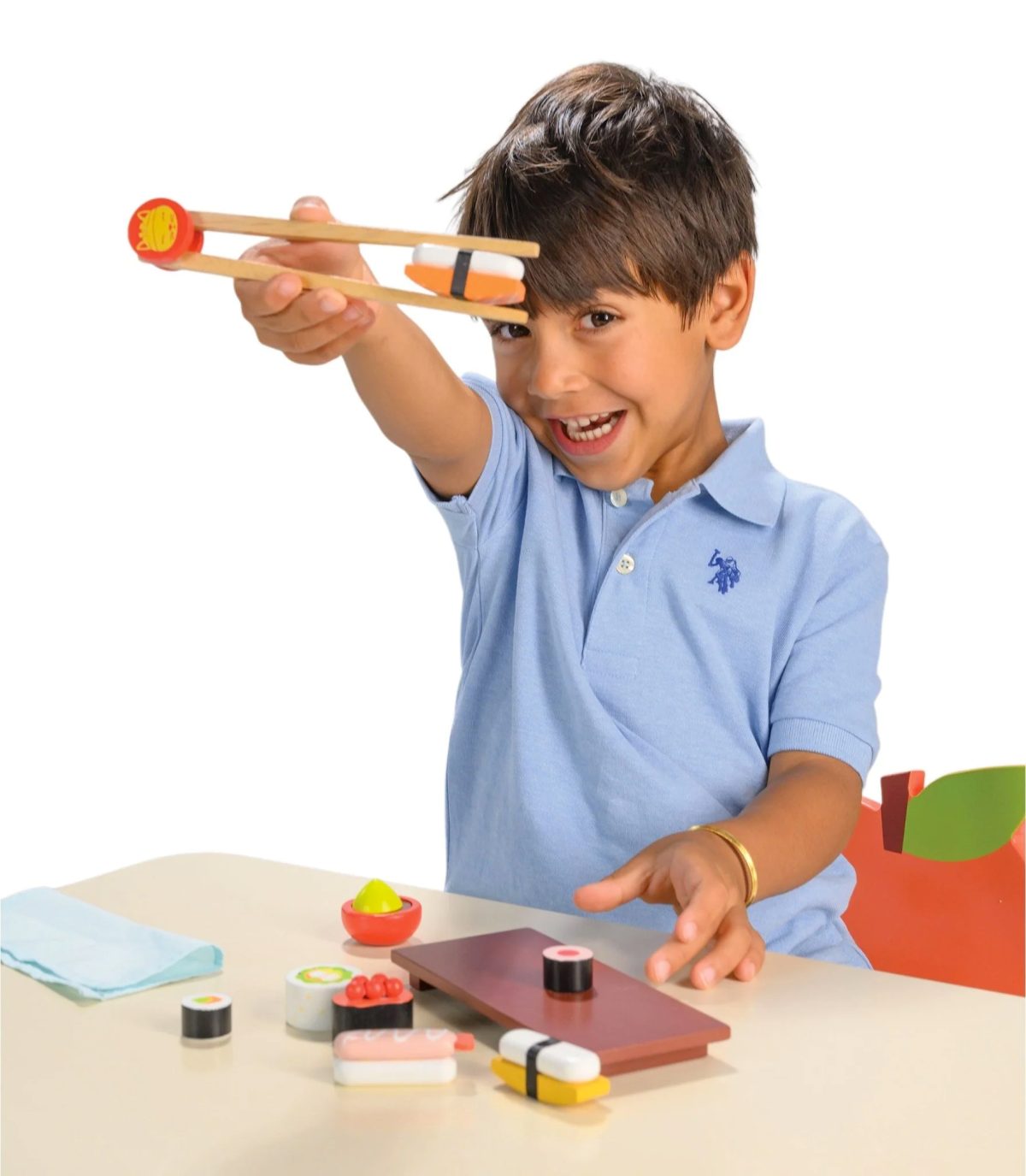 ערכת סושי מעץ