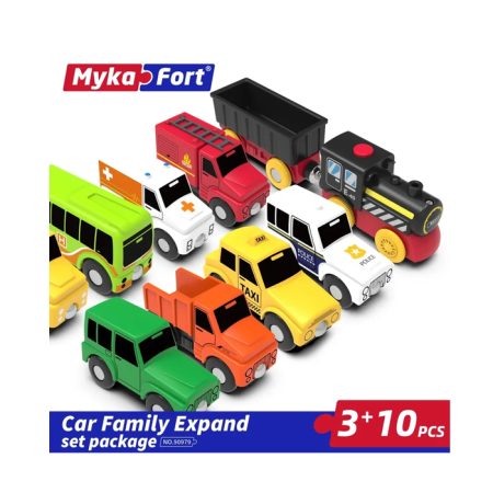 10 כלי תחבורה למסלולי רכבות עץ