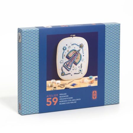 סדנת אמן 59 - רקמת חרוזים ציפור